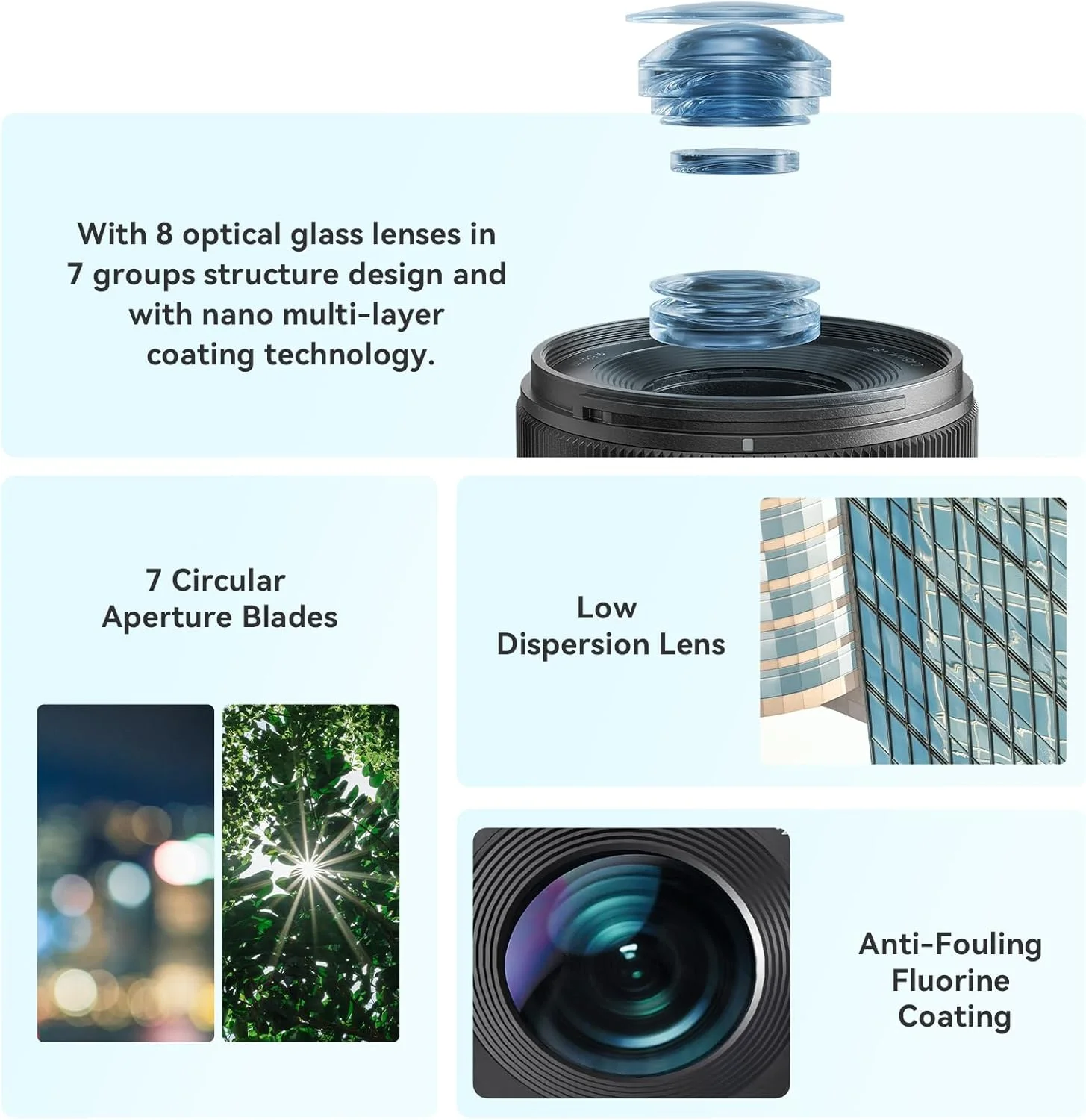 لنز 50mm F1.8 YONGNUO برای مانت Sony E، فوکوس خودکار دیافراگم بزرگ F1.8S، لنز پرایم استاندارد فریم APSC برای دوربین های بدون آینه Sony E-Mount (مشکی) لنز 50mm F1.8 YONGNUO برای مانت Sony E، فوکوس خودکار دیافراگم بزرگ F1.8S، لنز پرایم استاندارد فریم APSC برای دوربین های بدون آینه Sony E-Mount (مشکی)