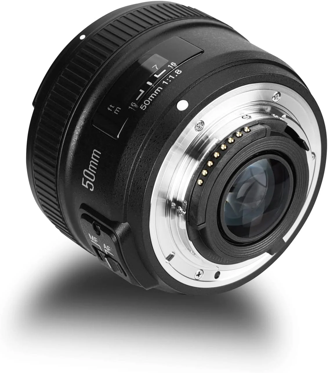 لنز استاندارد و پرایم 50mm F1.8N یونگنو با دیافراگم بزرگ، فوکوس خودکار و دستی AF MF برای دوربین های DSLR نیکون لنز استاندارد و پرایم 50mm F1.8N یونگنو با دیافراگم بزرگ، فوکوس خودکار و دستی AF MF برای دوربین های DSLR نیکون