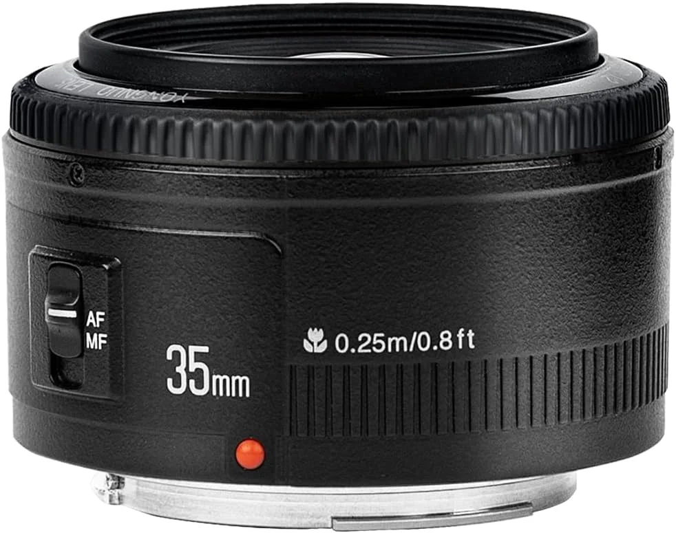 لنز واید انگل یونگنو YN35mm F2 1:2 AF/MF با فوکوس ثابت/اصلی و اتوماتیک برای دوربین های کانن EF مانت مشکی لنز واید انگل یونگنو YN35mm F2 1:2 AF/MF با فوکوس ثابت/اصلی و اتوماتیک برای دوربین های کانن EF مانت مشکی