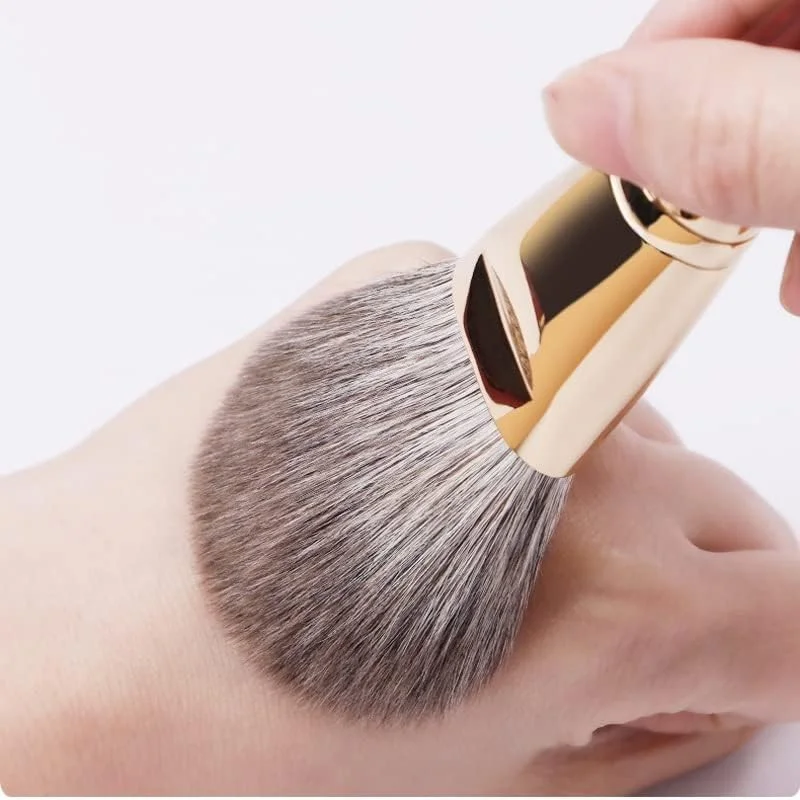ست 9 عددی برس آرایشی پودر SKipdr، شامل برس رژگونه، سایه چشم، کانسیلر، ابرو، برس آرایش چشم، دسته آبنوس، نفیس ست 9 عددی برس آرایشی پودر SKipdr، شامل برس رژگونه، سایه چشم، کانسیلر، ابرو، برس آرایش چشم، دسته آبنوس، نفیس