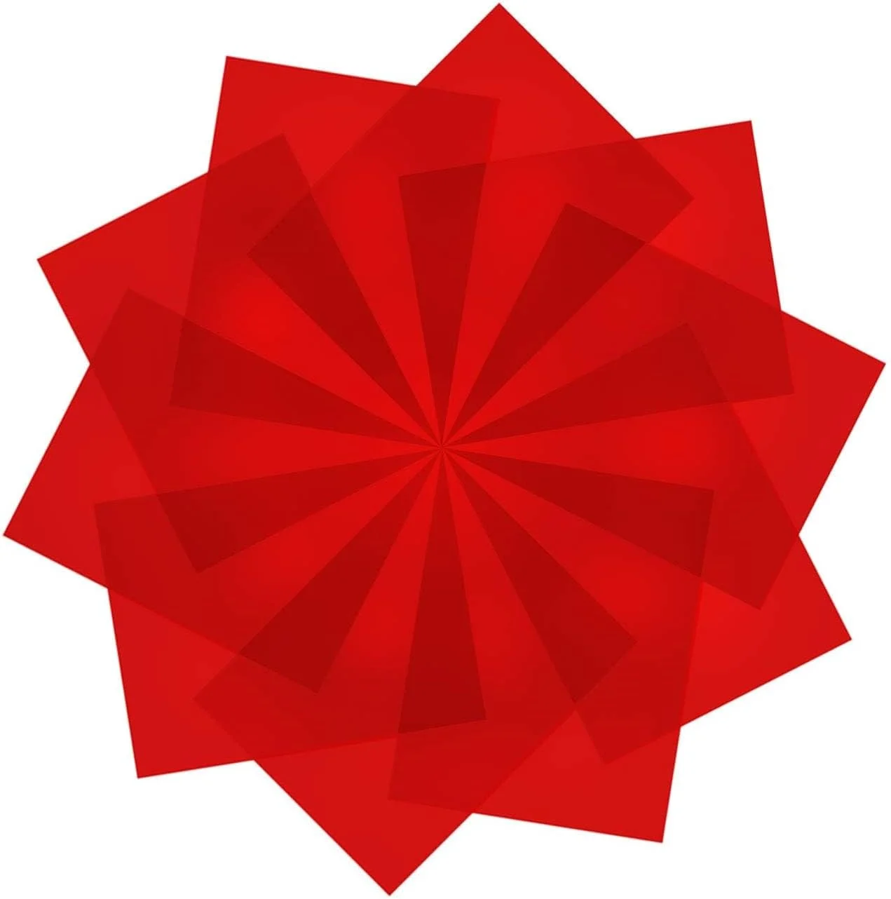 فیلتر ژله ای کریسمس eWINNER بسته 10 عددی - ورق نورپردازی اصلاح رنگ فیلم شفاف برای فلاش استودیویی عکاسی (قرمز، 21 x 29.7 سانتی متر)