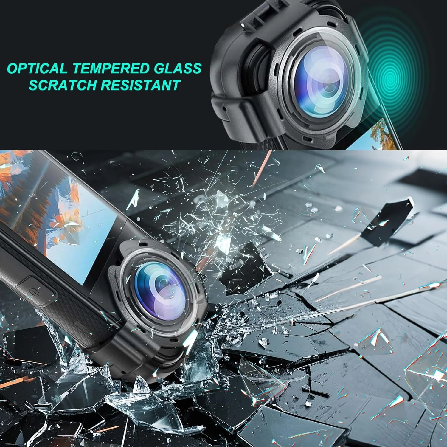 محافظ لنز eWINNER برای Insta360 X5، درپوش لنز شیشه ای نوری، محافظ آینه ای ضد مه و ضد خش، قاب محافظ لنز برای دوربین اکشن Insta 360 X5 محافظ لنز eWINNER برای Insta360 X5، درپوش لنز شیشه ای نوری، محافظ آینه ای ضد مه و ضد خش، قاب محافظ لنز برای دوربین اکشن Insta 360 X5