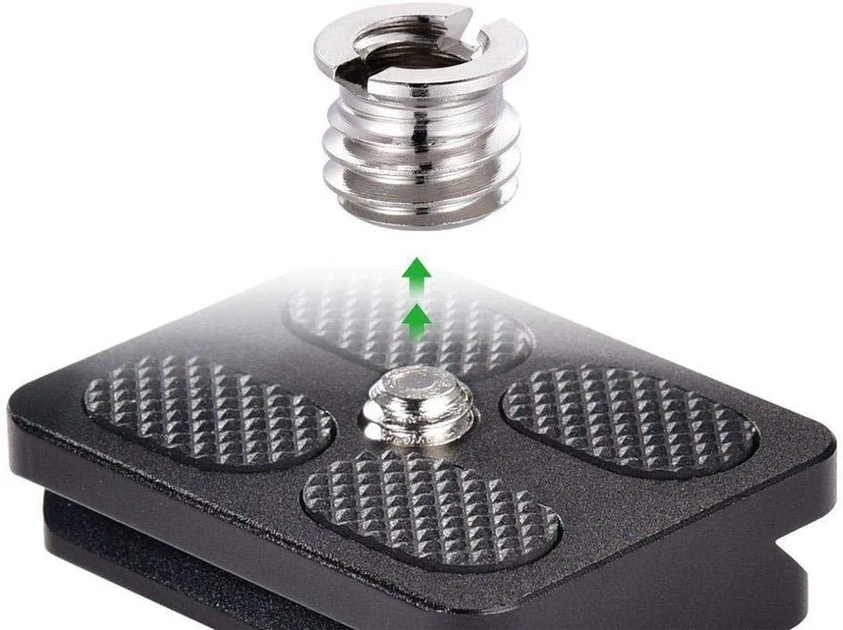 آداپتور تبدیل پیچ بوشینگ کاهنده eWINNER از 3/8 اینچ-16 به 1/4 اینچ-20 برای قفس دوربین، سه پایه، هد توپی، صفحه - 10 عدد آداپتور تبدیل پیچ بوشینگ کاهنده eWINNER از 3/8 اینچ-16 به 1/4 اینچ-20 برای قفس دوربین، سه پایه، هد توپی، صفحه - 10 عدد