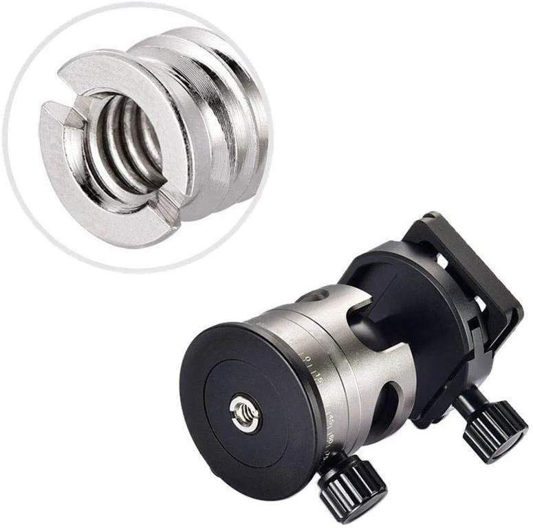 آداپتور تبدیل پیچ بوشینگ کاهنده eWINNER از 3/8 اینچ-16 به 1/4 اینچ-20 برای قفس دوربین، سه پایه، هد توپی، صفحه - 10 عدد آداپتور تبدیل پیچ بوشینگ کاهنده eWINNER از 3/8 اینچ-16 به 1/4 اینچ-20 برای قفس دوربین، سه پایه، هد توپی، صفحه - 10 عدد