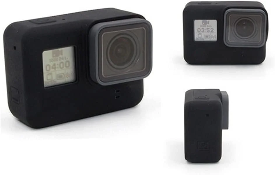 محافظ سیلیکونی نرم eWINNER با درپوش لنز سازگار با دوربین ورزشی GoPro Hero 5 Hero 6 Hero 7 - مشکی محافظ سیلیکونی نرم eWINNER با درپوش لنز سازگار با دوربین ورزشی GoPro Hero 5 Hero 6 Hero 7 - مشکی