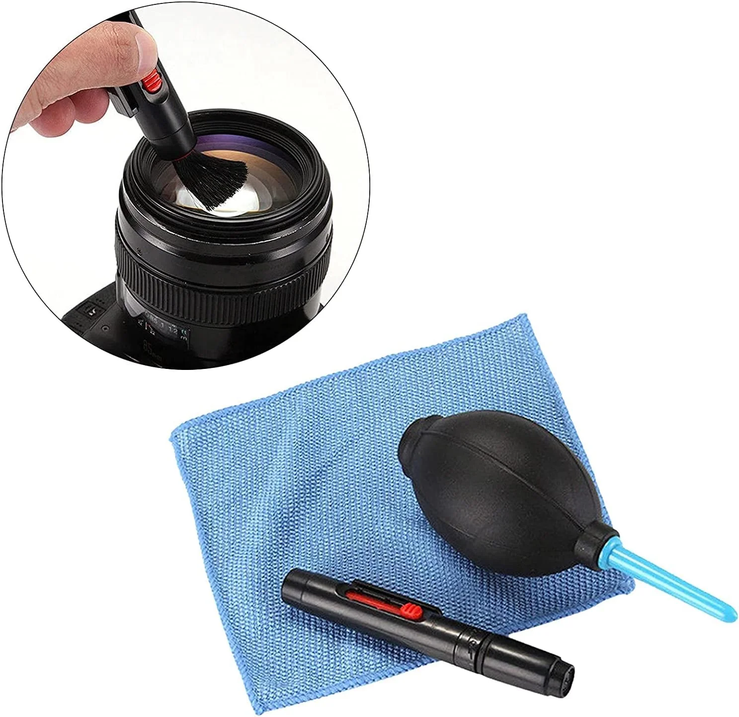 کیت تمیز کننده 3 در 1 eWINNER / کیت تمیز کننده حرفه ای دوربین برای لنزهای نوری و دوربین های دیجیتال SLR برای Canon EOS 1300D، برای Canon EOS 700D، برای Nikon D3300، برای Olympus، برای Sony Alpha کیت تمیز کننده 3 در 1 eWINNER / کیت تمیز کننده حرفه ای دوربین برای لنزهای نوری و دوربین های دیجیتال SLR برای Canon EOS 1300D، برای Canon EOS 700D، برای Nikon D3300، برای Olympus، برای Sony Alpha