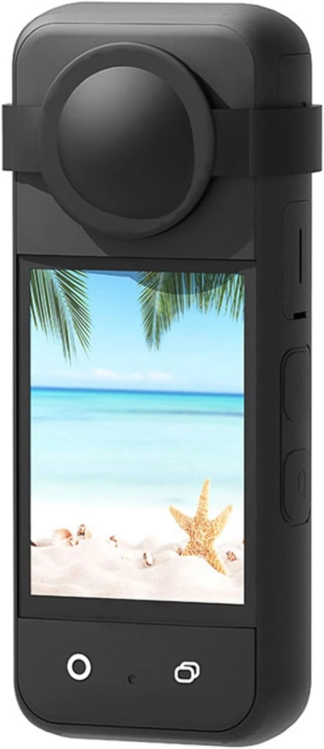 محافظ سیلیکونی eWINNER سازگار با Insta360 X3/کیف حمل با درپوش محافظ لنز، ضد لغزش، ضد ضربه، ضد خش، پوشش محافظ برای لوازم جانبی دوربین اکشن Insta 360 X3 محافظ سیلیکونی eWINNER سازگار با Insta360 X3/کیف حمل با درپوش محافظ لنز، ضد لغزش، ضد ضربه، ضد خش، پوشش محافظ برای لوازم جانبی دوربین اکشن Insta 360 X3