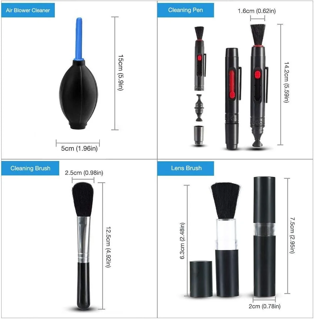 مجموعه کیت تمیز کننده دوربین حرفه ای 5 در 1 ای وینر مجموعه کیت تمیز کننده دوربین حرفه ای 5 در 1 ای وینر