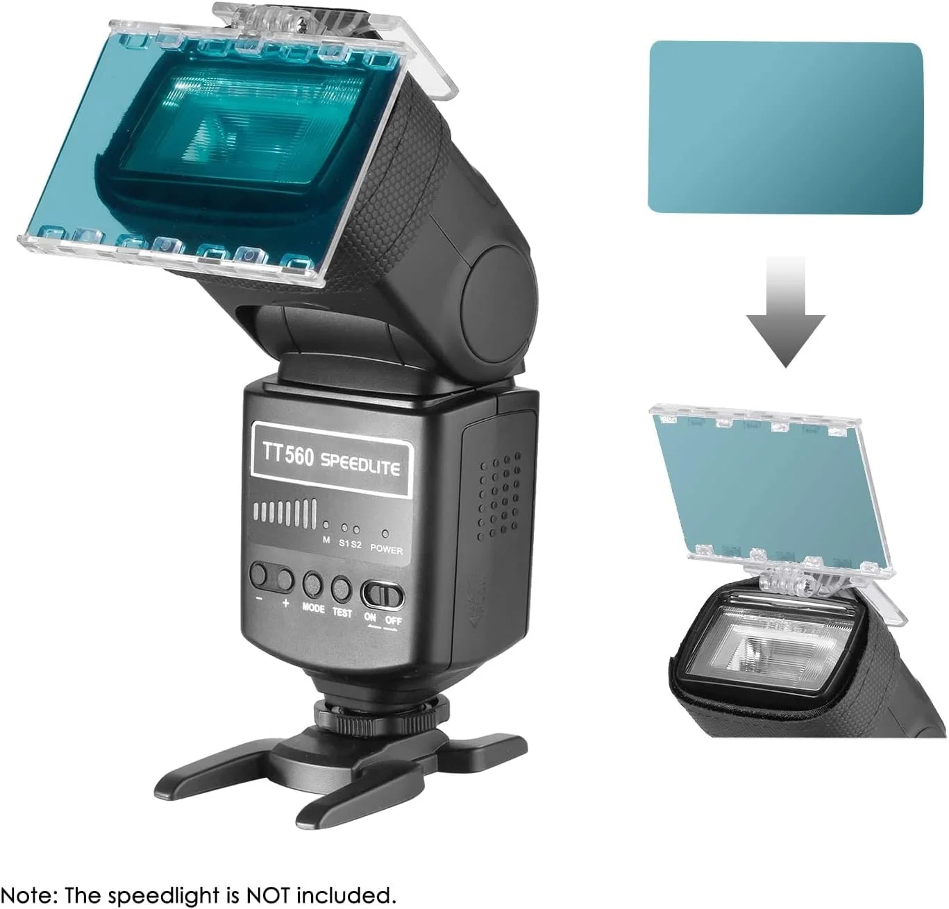 فیلم های پلاستیکی اصلاح نور اسپیدلایت دوربین eWINNER CFA-30K با بارندور و کیف برای کانن نیکون (شفاف) - 30 عدد فیلم های پلاستیکی اصلاح نور اسپیدلایت دوربین eWINNER CFA-30K با بارندور و کیف برای کانن نیکون (شفاف) - 30 عدد