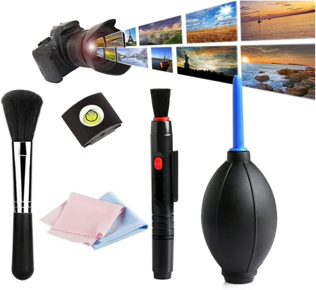 کیت تمیز کننده حرفه ای دوربین ای وینر برای لنزهای نوری و دوربین های SLR دیجیتال (6 در 1) کیت تمیز کننده حرفه ای دوربین ای وینر برای لنزهای نوری و دوربین های SLR دیجیتال (6 در 1)