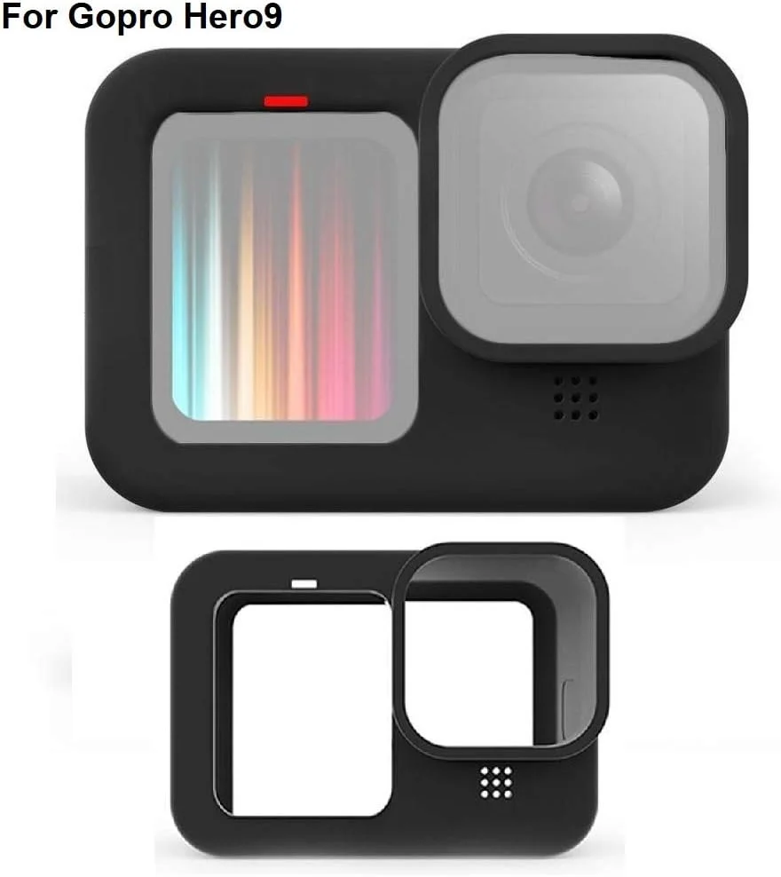 محافظ سیلیکونی بدنه و لنز دوربین اکشن eWINNER سازگار با GoPro Hero 12/Hero 11/Hero 10/Hero 9 - مشکی محافظ سیلیکونی بدنه و لنز دوربین اکشن eWINNER سازگار با GoPro Hero 12/Hero 11/Hero 10/Hero 9 - مشکی