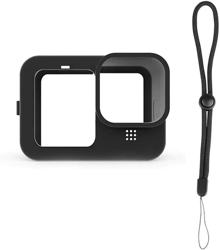 محافظ سیلیکونی بدنه و لنز دوربین اکشن eWINNER سازگار با GoPro Hero 12/Hero 11/Hero 10/Hero 9 - مشکی محافظ سیلیکونی بدنه و لنز دوربین اکشن eWINNER سازگار با GoPro Hero 12/Hero 11/Hero 10/Hero 9 - مشکی