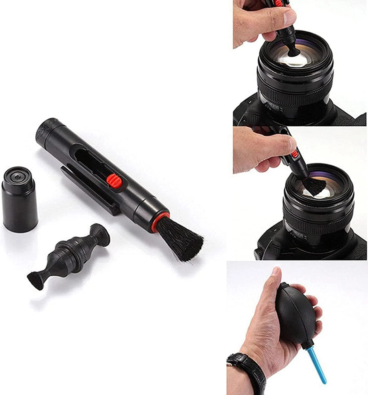 کیت تمیز کننده حرفه ای دوربین ای وینر برای لنزهای نوری و دوربین های SLR دیجیتال (6 در 1) کیت تمیز کننده حرفه ای دوربین ای وینر برای لنزهای نوری و دوربین های SLR دیجیتال (6 در 1)