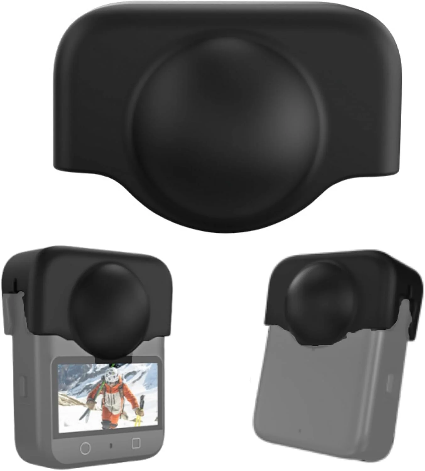 محافظ لنز دوربین eWINNER برای DJI OSMO 360، درپوش سیلیکونی لنز دوربین پانوراما برای لوازم جانبی دوربین DJI Osmo 360، ضد گرد و غبار، ضد خش، محافظت ضد ضربه محافظ لنز دوربین eWINNER برای DJI OSMO 360، درپوش سیلیکونی لنز دوربین پانوراما برای لوازم جانبی دوربین DJI Osmo 360، ضد گرد و غبار، ضد خش، محافظت ضد ضربه