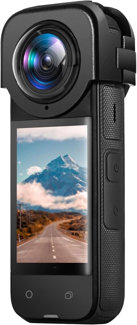 محافظ لنز eWINNER سازگار با دوربین Insta360 X4، درپوش محافظ لنز شیشه ای تمپر شده نوری مناسب برای لوازم جانبی Insta 360 X4 ضد آب و ضد مه محافظ لنز eWINNER سازگار با دوربین Insta360 X4، درپوش محافظ لنز شیشه ای تمپر شده نوری مناسب برای لوازم جانبی Insta 360 X4 ضد آب و ضد مه