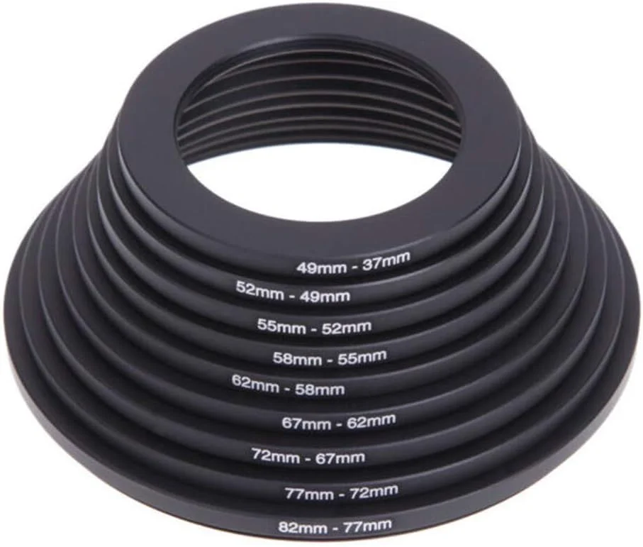 فیلتر لنز دوربین فلزی eWINNER (9 عدد، مشکی)