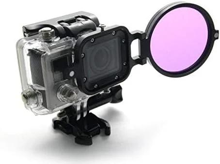 فیلتر زیر دریا eWINNER با حلقه آداپتور و لنز 3 رنگ برای GoPro Hero 3 Plus (قرمز زرد بنفش) فیلتر زیر دریا eWINNER با حلقه آداپتور و لنز 3 رنگ برای GoPro Hero 3 Plus (قرمز زرد بنفش)