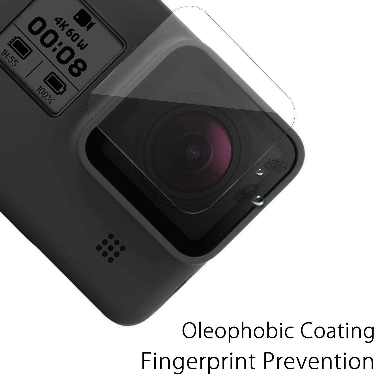 محافظ صفحه نمایش دوربین اکشن eWINNER سازگار با GoPro Hero 8 Black / محافظ صفحه نمایش شیشه ای فوق العاده شفاف + محافظ لنز شیشه ای + فیلم نمایشگر کوچک - 6 عدد محافظ صفحه نمایش دوربین اکشن eWINNER سازگار با GoPro Hero 8 Black / محافظ صفحه نمایش شیشه ای فوق العاده شفاف + محافظ لنز شیشه ای + فیلم نمایشگر کوچک - 6 عدد