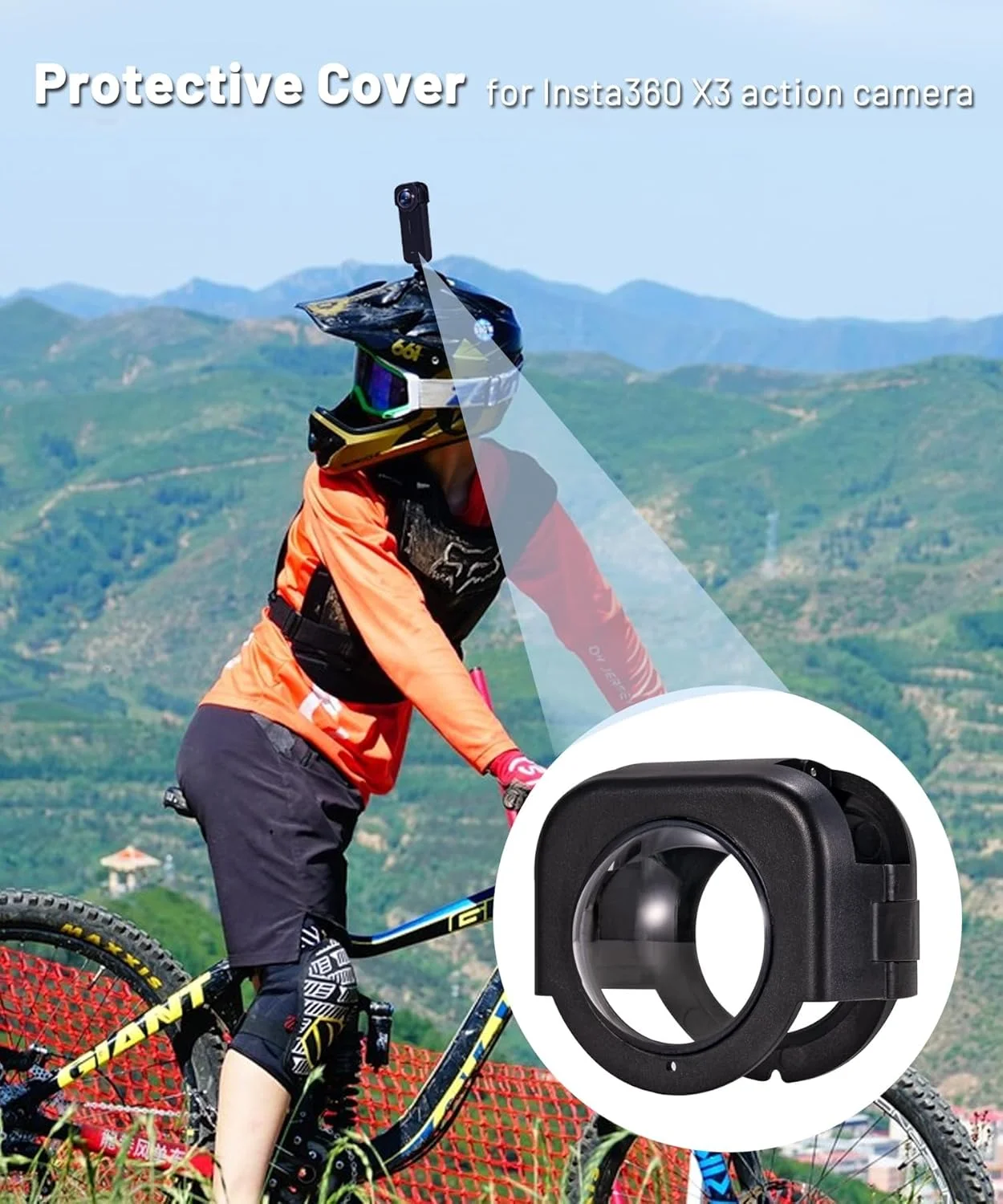 محافظ لنز eWINNER سازگار با دوربین Insta360 X4، درپوش محافظ لنز شیشه ای تمپر شده نوری مناسب برای لوازم جانبی Insta 360 X4 ضد آب و ضد مه محافظ لنز eWINNER سازگار با دوربین Insta360 X4، درپوش محافظ لنز شیشه ای تمپر شده نوری مناسب برای لوازم جانبی Insta 360 X4 ضد آب و ضد مه