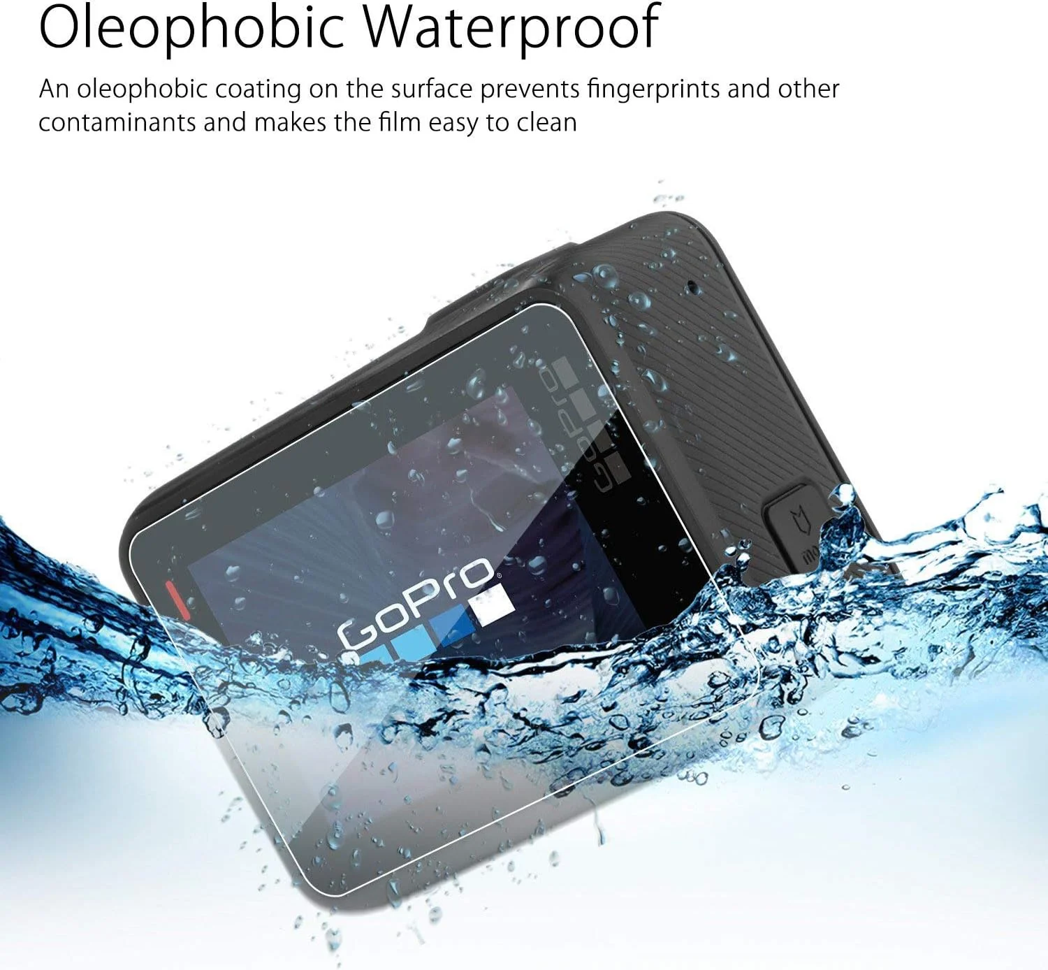 محافظ صفحه نمایش دوربین اکشن eWINNER سازگار با GoPro Hero 8 Black / محافظ صفحه نمایش شیشه ای فوق العاده شفاف + محافظ لنز شیشه ای + فیلم نمایشگر کوچک - 6 عدد محافظ صفحه نمایش دوربین اکشن eWINNER سازگار با GoPro Hero 8 Black / محافظ صفحه نمایش شیشه ای فوق العاده شفاف + محافظ لنز شیشه ای + فیلم نمایشگر کوچک - 6 عدد