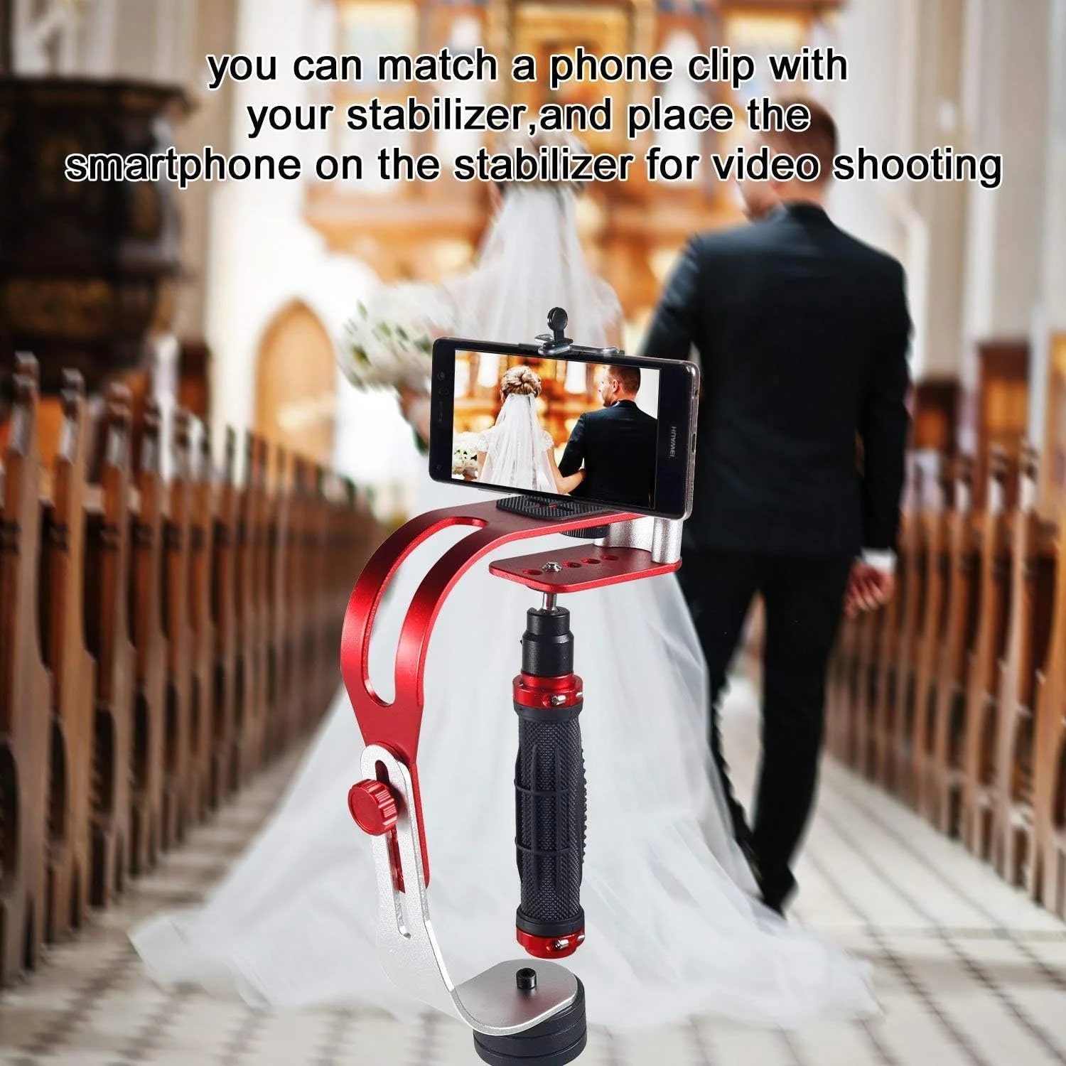 تثبیت کننده دوربین فیلمبرداری حرفه ای eWINNER Pro، استدی کم دستی سازگار با دوربین های اکشن Gopro، دوربین های DV SLR Canon Nikon Lumix Pentax iPhone، دوربین های دیجیتال، دوربین های فیلمبرداری و هر دوربین DSLR (مشکی و قرمز) تثبیت کننده دوربین فیلمبرداری حرفه ای eWINNER Pro، استدی کم دستی سازگار با دوربین های اکشن Gopro، دوربین های DV SLR Canon Nikon Lumix Pentax iPhone، دوربین های دیجیتال، دوربین های فیلمبرداری و هر دوربین DSLR (مشکی و قرمز)