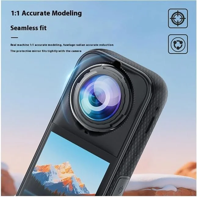 محافظ لنز eWINNER برای Insta360 X5 / محافظ لنز شیشه ای نوری پوشش محافظ برای Insta 360 X5 لنز محافظ درجه یک ضد خش ضد مه لوازم جانبی درپوش لنز دوربین (جنس PC) محافظ لنز eWINNER برای Insta360 X5 / محافظ لنز شیشه ای نوری پوشش محافظ برای Insta 360 X5 لنز محافظ درجه یک ضد خش ضد مه لوازم جانبی درپوش لنز دوربین (جنس PC)