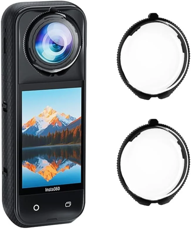 محافظ لنز eWINNER برای Insta360 X5 / محافظ لنز شیشه ای نوری پوشش محافظ برای Insta 360 X5 لنز محافظ درجه یک ضد خش ضد مه لوازم جانبی درپوش لنز دوربین (جنس PC) محافظ لنز eWINNER برای Insta360 X5 / محافظ لنز شیشه ای نوری پوشش محافظ برای Insta 360 X5 لنز محافظ درجه یک ضد خش ضد مه لوازم جانبی درپوش لنز دوربین (جنس PC)