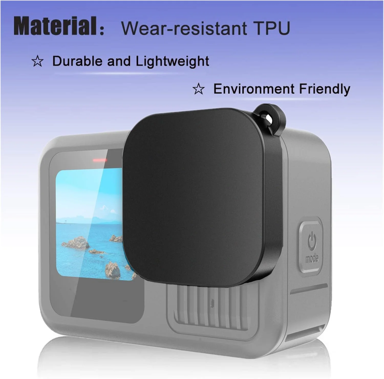 eWINNER بسته 2 عددی درپوش لنز سیلیکونی برای GoPro Hero 13 Black / لوازم جانبی پوشش محافظ درپوش برای دوربین های اکشن GoPro Hero13 (درپوش لنز) eWINNER بسته 2 عددی درپوش لنز سیلیکونی برای GoPro Hero 13 Black / لوازم جانبی پوشش محافظ درپوش برای دوربین های اکشن GoPro Hero13 (درپوش لنز)