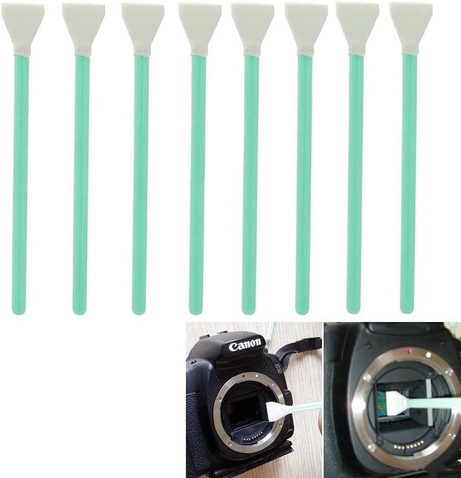 ست سواب تمیز کننده سنسور CMOS CCD دوربین عکاسی eWINNER شامل 4 عدد خشک و 4 عدد مرطوب برای لنز/سنسور دوربین های SLR و بدون آینه - کیت چسبی برای لوازم جانبی دوربین های DSLR عکاسان (HN-6) ست سواب تمیز کننده سنسور CMOS CCD دوربین عکاسی eWINNER شامل 4 عدد خشک و 4 عدد مرطوب برای لنز/سنسور دوربین های SLR و بدون آینه - کیت چسبی برای لوازم جانبی دوربین های DSLR عکاسان (HN-6)
