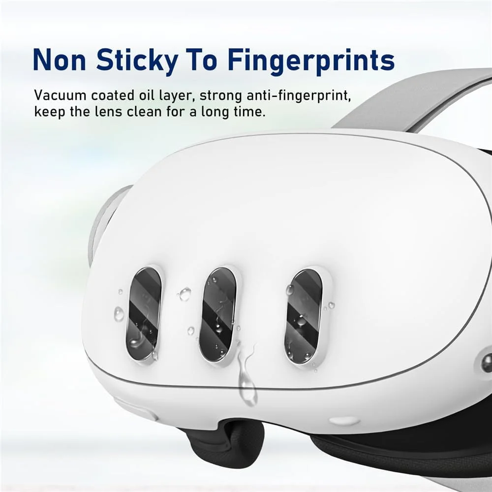 محافظ لنز دوربین 6 عددی eWINNER سازگار با Oculus Quest 3 VR، ضد خش، بدون حباب، شیشه حرارت دیده با وضوح بالا، لوازم جانبی محافظ هدست Meta Quest3 محافظ لنز دوربین 6 عددی eWINNER سازگار با Oculus Quest 3 VR، ضد خش، بدون حباب، شیشه حرارت دیده با وضوح بالا، لوازم جانبی محافظ هدست Meta Quest3