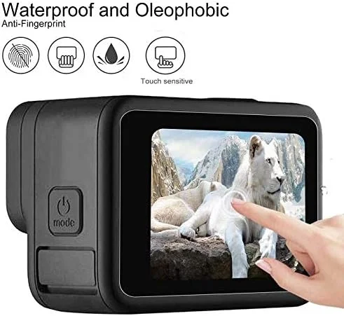 محافظ صفحه نمایش شیشه ای حرارت دیده eWINNER، 3 تکه/ست، سازگار با دوربین های اکشن GoPro Hero 12 11 10 9 Black، محافظ شیشه ای برای صفحه نمایش دوربین Go pro Hero و لنز جلو و عقب محافظ صفحه نمایش شیشه ای حرارت دیده eWINNER، 3 تکه/ست، سازگار با دوربین های اکشن GoPro Hero 12 11 10 9 Black، محافظ شیشه ای برای صفحه نمایش دوربین Go pro Hero و لنز جلو و عقب