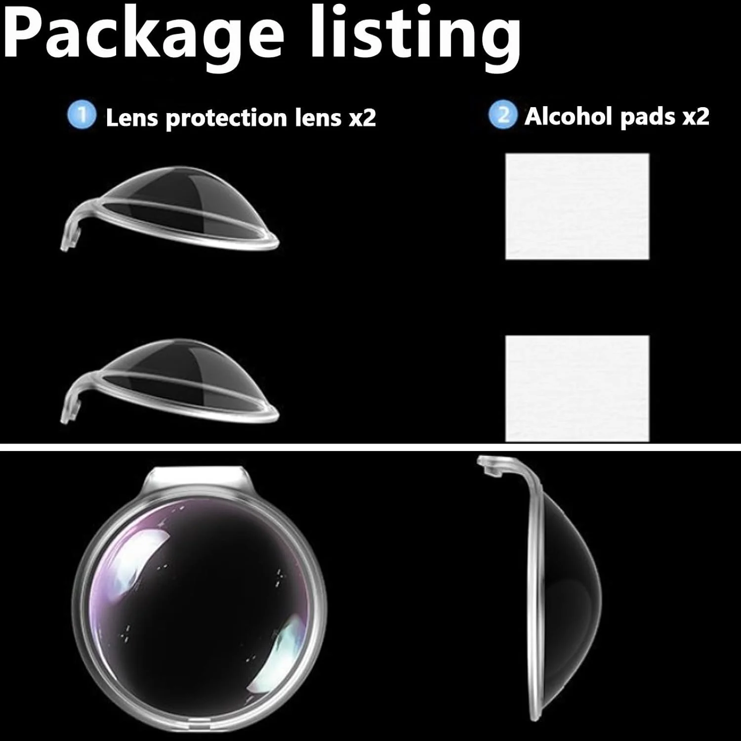 محافظ لنز دوربین eWINNER برای DJI OSMO 360، قاب محافظ لنز ضد خش، پوشش محافظ PC با کیفیت HD، محافظ جداشدنی ضد مه برای لوازم جانبی لنز دوربین OSMO360 محافظ لنز دوربین eWINNER برای DJI OSMO 360، قاب محافظ لنز ضد خش، پوشش محافظ PC با کیفیت HD، محافظ جداشدنی ضد مه برای لوازم جانبی لنز دوربین OSMO360