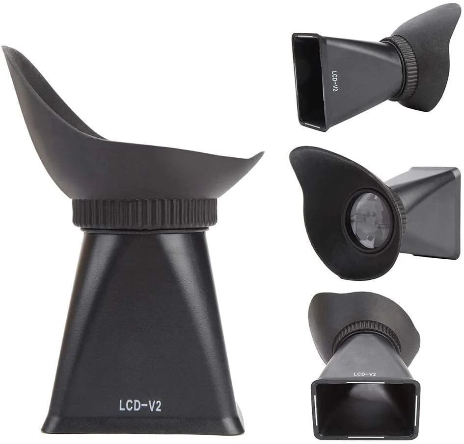لنز چشمی زوم دوربین eWINNER با بزرگنمایی 2.8 برابری صفحه نمایش LCD و آفتابگیر، سازگار با دوربین Canon 550D/5DIII (V2) لنز چشمی زوم دوربین eWINNER با بزرگنمایی 2.8 برابری صفحه نمایش LCD و آفتابگیر، سازگار با دوربین Canon 550D/5DIII (V2)