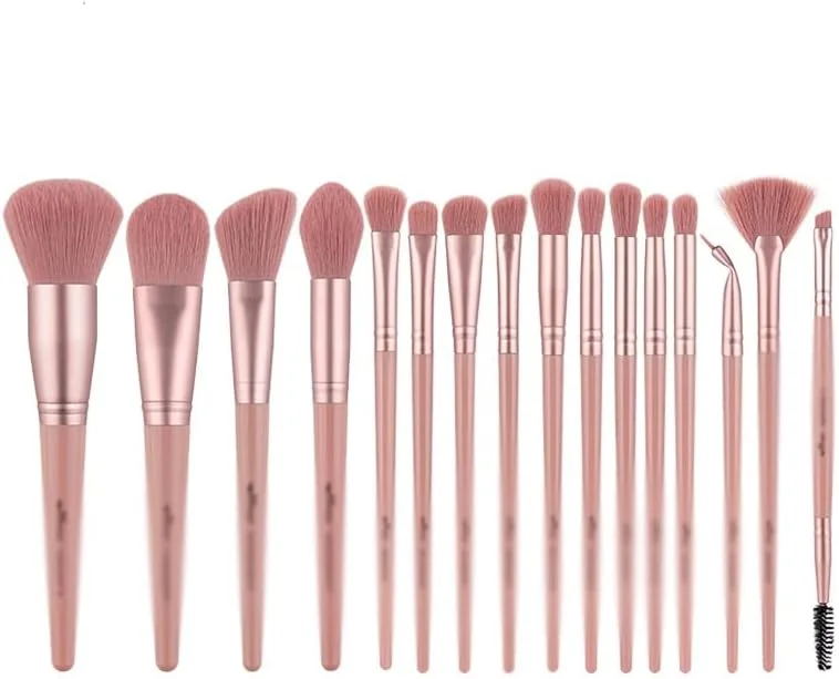 ست 16 عددی برس آرایشی حرفه ای SKipdr به همراه کیف برای سایه چشم، کرم پودر، رژگونه، پودر، خط چشم، مژه و رژ لب ست 16 عددی برس آرایشی حرفه ای SKipdr به همراه کیف برای سایه چشم، کرم پودر، رژگونه، پودر، خط چشم، مژه و رژ لب