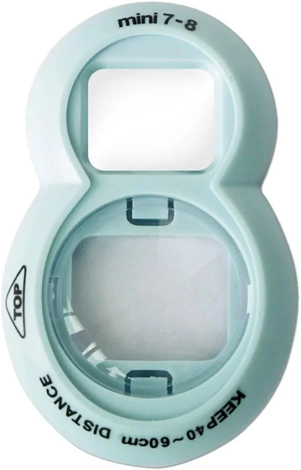 لنز کلوزآپ دوربین eWINNER با آینه سلفی مناسب برای دوربین های فوری فوجی فیلم Instax Mini9/Mini 8/Mini 8+/Mini 7S/Mini KT (آبی)