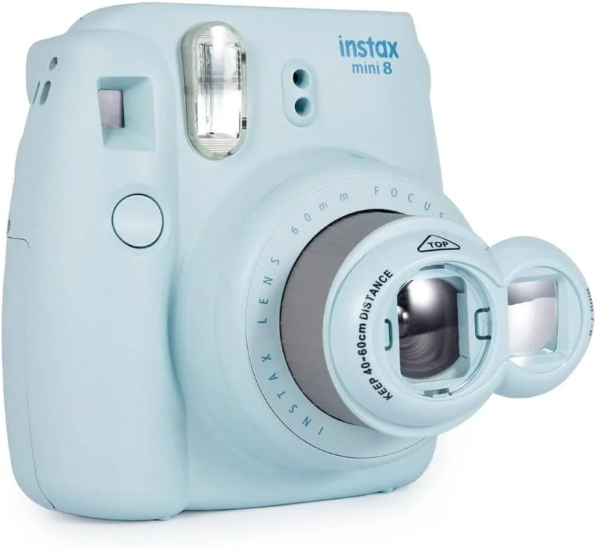 لنز کلوزآپ دوربین eWINNER با آینه سلفی مناسب برای دوربین های فوری فوجی فیلم Instax Mini9/Mini 8/Mini 8+/Mini 7S/Mini KT (آبی)