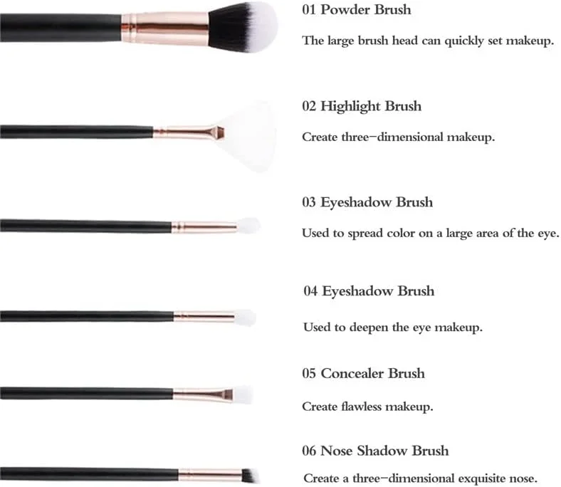 ست برس آرایشی 15 عددی SKipdr، شامل برس های کرم پودر، رژگونه، سایه چشم، لب و ابزار آرایشی چوبی