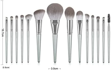 ست ۱۴ عددی برس آرایشی اسکیپدر، ابزار برس آرایش صورت، پودر، کرم پودر، رژگونه، کانتور صورت، سایه چشم، ابرو، مژه ست ۱۴ عددی برس آرایشی اسکیپدر، ابزار برس آرایش صورت، پودر، کرم پودر، رژگونه، کانتور صورت، سایه چشم، ابرو، مژه