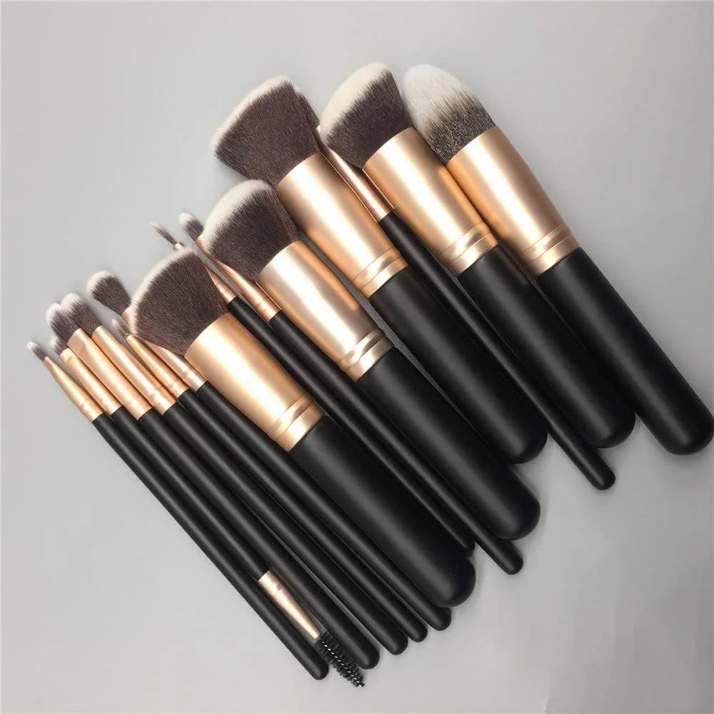 ست براش آرایشی اسکیپدر 14 عددی برای کرم پودر، پودر، رژگونه، لب، ابرو، سایه چشم، خط چشم، ابزار آرایشی ست براش آرایشی اسکیپدر 14 عددی برای کرم پودر، پودر، رژگونه، لب، ابرو، سایه چشم، خط چشم، ابزار آرایشی