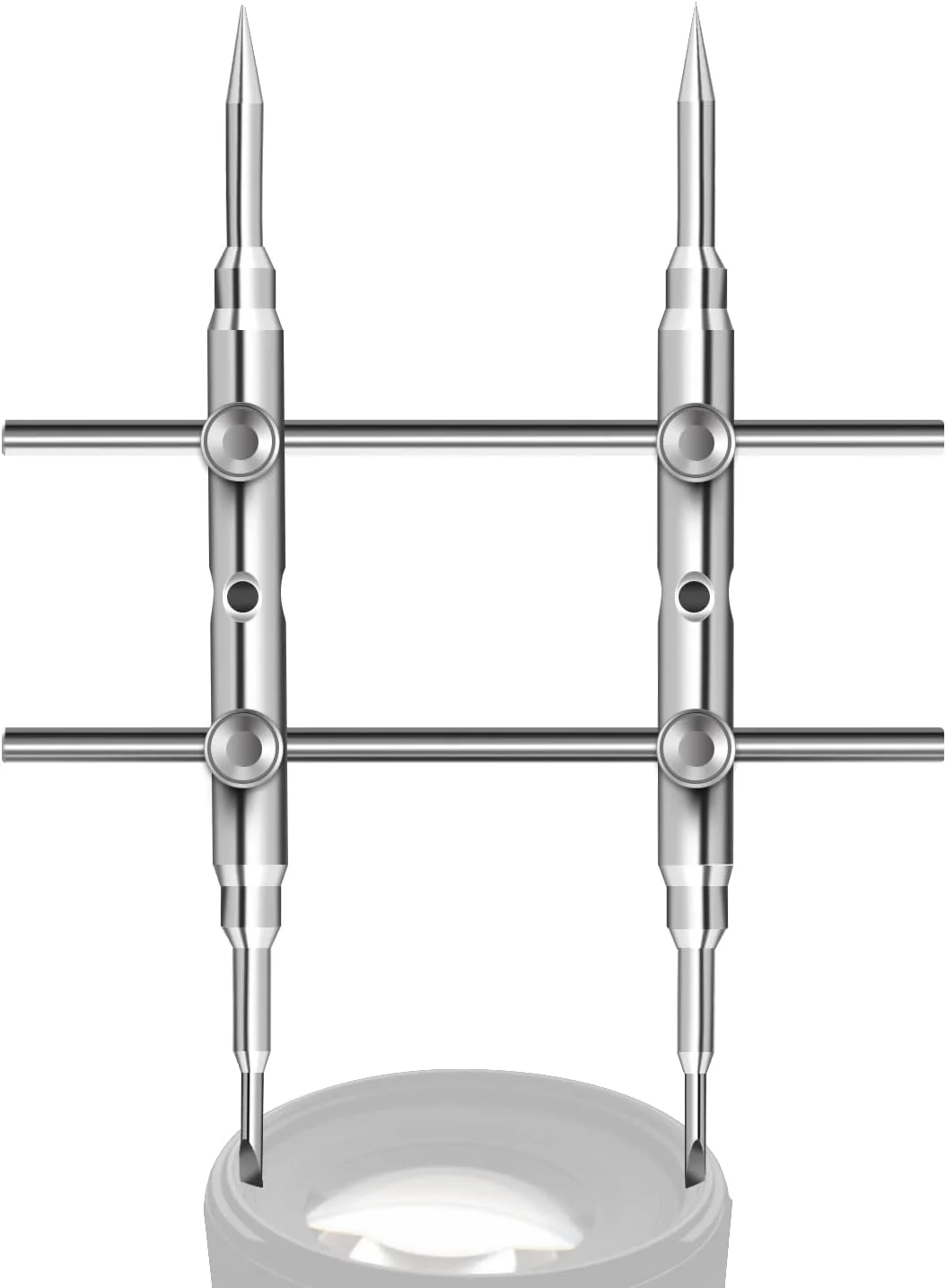 آچار لنز استیل ضد زنگ NEEWER، ابزار باز کردن و تعمیر حرفه ای با نوک های صاف و تیز دو طرفه، ابزار برداشتن لنز با چهار پیچ برای لنز دوربین DSLR، لنز تلسکوپ (مستقیم) آچار لنز استیل ضد زنگ NEEWER، ابزار باز کردن و تعمیر حرفه ای با نوک های صاف و تیز دو طرفه، ابزار برداشتن لنز با چهار پیچ برای لنز دوربین DSLR، لنز تلسکوپ (مستقیم)