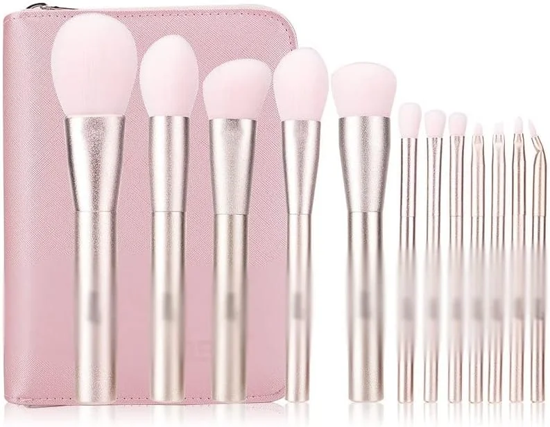 SKipdr 12 Makeup Brush Set Full Set Of Brushes Blush Powder Eye Shadow Brush Beauty Tools