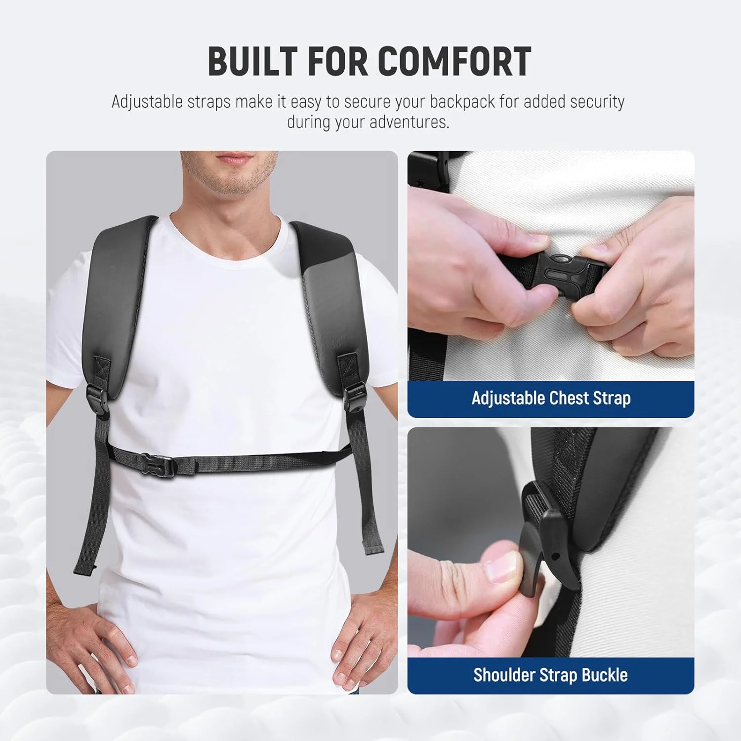 کیف دوربین عکاسی NEEWER BASICS، کوله پشتی دیجیتال ضد آب و مقاوم در برابر ضربه، کیف بزرگ سازگار با لنزهای بدون آینه DSLR سونی کانن نیکون و لوازم جانبی کوچک عکاسی، PB26 مشکی