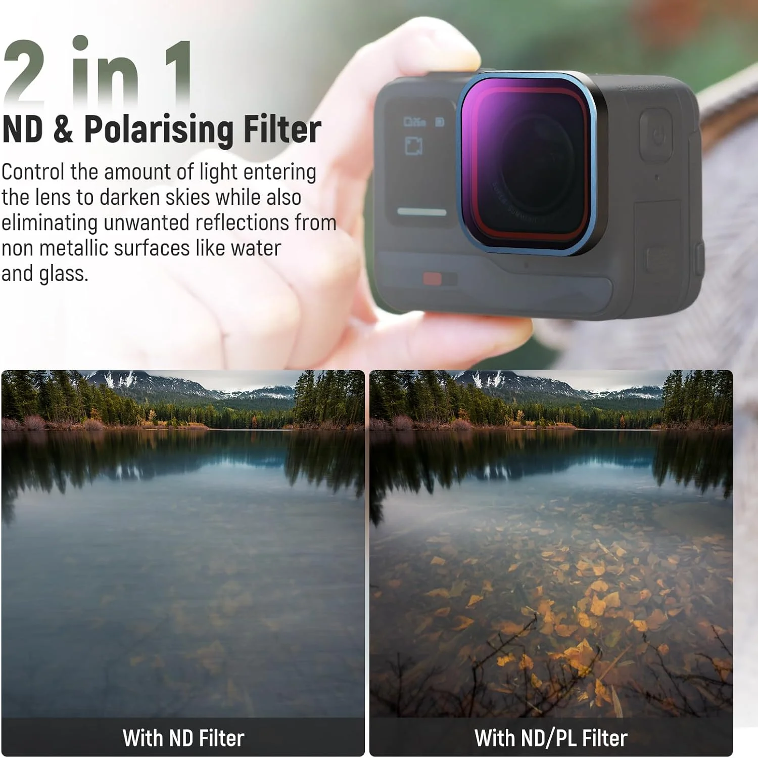 مجموعه فیلتر ND/PL نیور سازگار با Insta360 ACE PRO، بسته 4 عددی ND8/PL ND16/PL ND32/PL ND64/PL، لوازم جانبی دوربین اکشن، فیلتر پلاریزه CPL و ND 2 در 1، کیت فیلتر پلاریزه و چگالی خنثی مجموعه فیلتر ND/PL نیور سازگار با Insta360 ACE PRO، بسته 4 عددی ND8/PL ND16/PL ND32/PL ND64/PL، لوازم جانبی دوربین اکشن، فیلتر پلاریزه CPL و ND 2 در 1، کیت فیلتر پلاریزه و چگالی خنثی