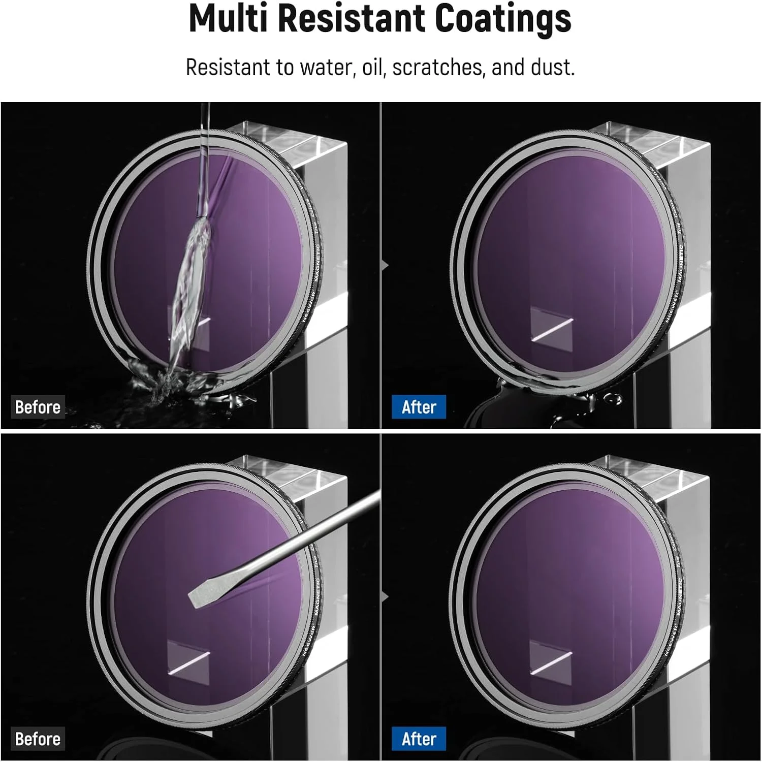 ست فیلتر ND مغناطیسی 67 میلیمتری NEEWER، متغیر ND2-32 (1-5 استاپ) چند لایه HD با آداپتور صفحه پشتی فیلتر مغناطیسی، سازگار با قفس تلفن iPhone 16 Pro/16 Pro Max (PA073/PA074) ست فیلتر ND مغناطیسی 67 میلیمتری NEEWER، متغیر ND2-32 (1-5 استاپ) چند لایه HD با آداپتور صفحه پشتی فیلتر مغناطیسی، سازگار با قفس تلفن iPhone 16 Pro/16 Pro Max (PA073/PA074)