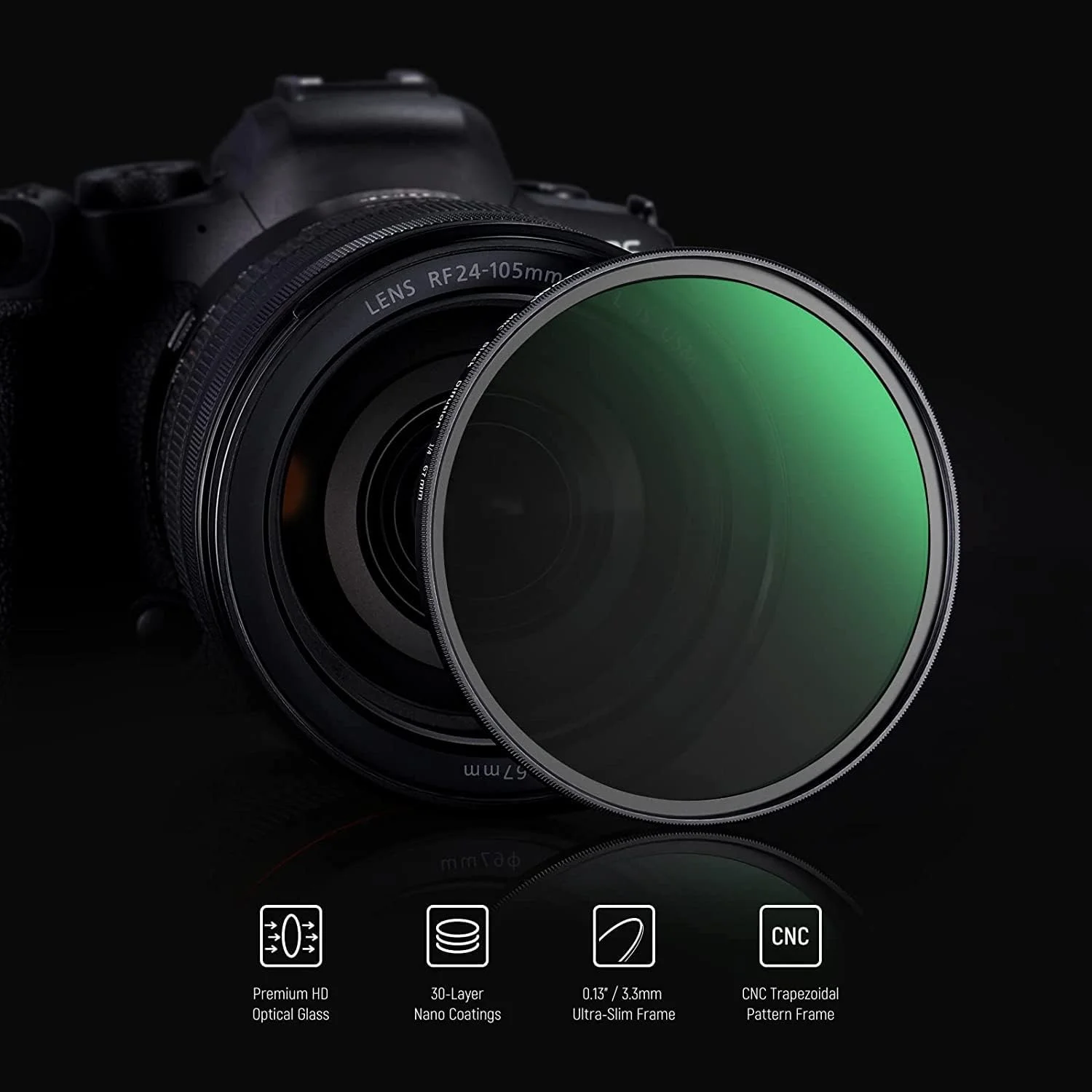 فیلتر دیفیوژن مشکی 67 میلیمتری 1/4 NEEWER، فیلتر ایجاد جلوه سینمایی رویایی و مهآلود، شیشه اپتیکال HD فوقالعاده باریک، مقاوم در برابر آب و خراش، 30 لایه پوشش نانو برای عکاسی پرتره/فیلمبرداری/ولاگ فیلتر دیفیوژن مشکی 67 میلیمتری 1/4 NEEWER، فیلتر ایجاد جلوه سینمایی رویایی و مهآلود، شیشه اپتیکال HD فوقالعاده باریک، مقاوم در برابر آب و خراش، 30 لایه پوشش نانو برای عکاسی پرتره/فیلمبرداری/ولاگ