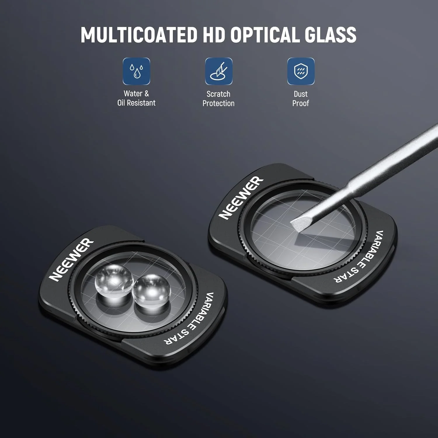 فیلتر ستاره ای قابل تنظیم 4/8 نقطه ای NEEWER سازگار با لوازم جانبی DJI Osmo Pocket 3 Creator Combo، فیلتر لنز دوربین گیمبال شیشه ای اپتیکال HD چند لایه مغناطیسی با محافظ صفحه نمایش، FL-C38 فیلتر ستاره ای قابل تنظیم 4/8 نقطه ای NEEWER سازگار با لوازم جانبی DJI Osmo Pocket 3 Creator Combo، فیلتر لنز دوربین گیمبال شیشه ای اپتیکال HD چند لایه مغناطیسی با محافظ صفحه نمایش، FL-C38