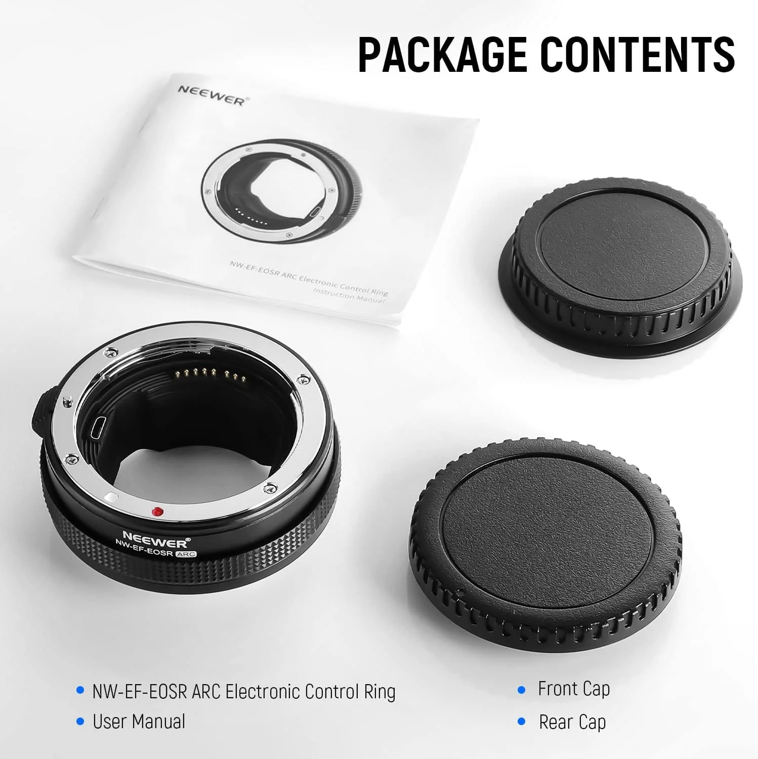 آداپتور نصب لنز NEEWER EF به RF با فوکوس خودکار و حلقه کنترل، سازگار با لنزهای Canon EF/EF-S و دوربین های EOS R Ra RP R6 R5 R3 R7 R10 R8 R50، حداکثر 2 کیلوگرم، NW-EF -EOSR ARC آداپتور نصب لنز NEEWER EF به RF با فوکوس خودکار و حلقه کنترل، سازگار با لنزهای Canon EF/EF-S و دوربین های EOS R Ra RP R6 R5 R3 R7 R10 R8 R50، حداکثر 2 کیلوگرم، NW-EF -EOSR ARC