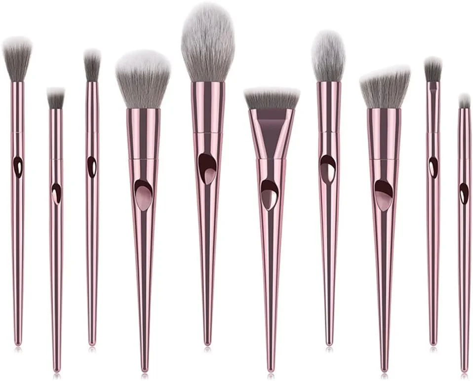 ست برس آرایشی 10 عددی Skipdr، ابزار پودر آرایشی، سایه چشم، کرم پودر، رژگونه، ترکیب کننده، برس آرایش زیبایی ست برس آرایشی 10 عددی Skipdr، ابزار پودر آرایشی، سایه چشم، کرم پودر، رژگونه، ترکیب کننده، برس آرایش زیبایی