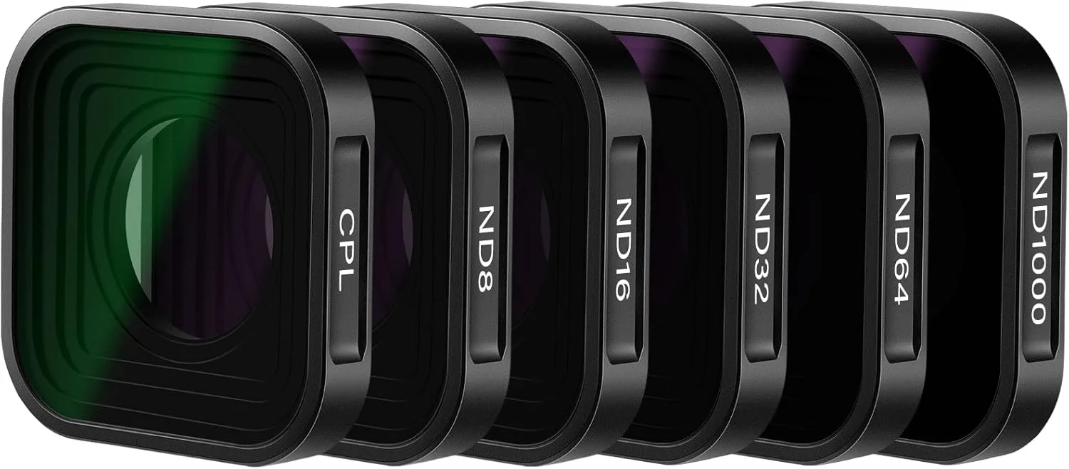 مجموعه فیلتر ND نیور سازگار با GoPro Hero 11 Hero 10 Black Hero 9، بسته 6 عددی (CPL/ND8/ND16/ND32/ND64/ND1000) لوازم جانبی دوربین اکشن Hero 9 Hero 10 Hero 11، کیت فیلتر لنز پلاریزه با چگالی خنثی مجموعه فیلتر ND نیور سازگار با GoPro Hero 11 Hero 10 Black Hero 9، بسته 6 عددی (CPL/ND8/ND16/ND32/ND64/ND1000) لوازم جانبی دوربین اکشن Hero 9 Hero 10 Hero 11، کیت فیلتر لنز پلاریزه با چگالی خنثی