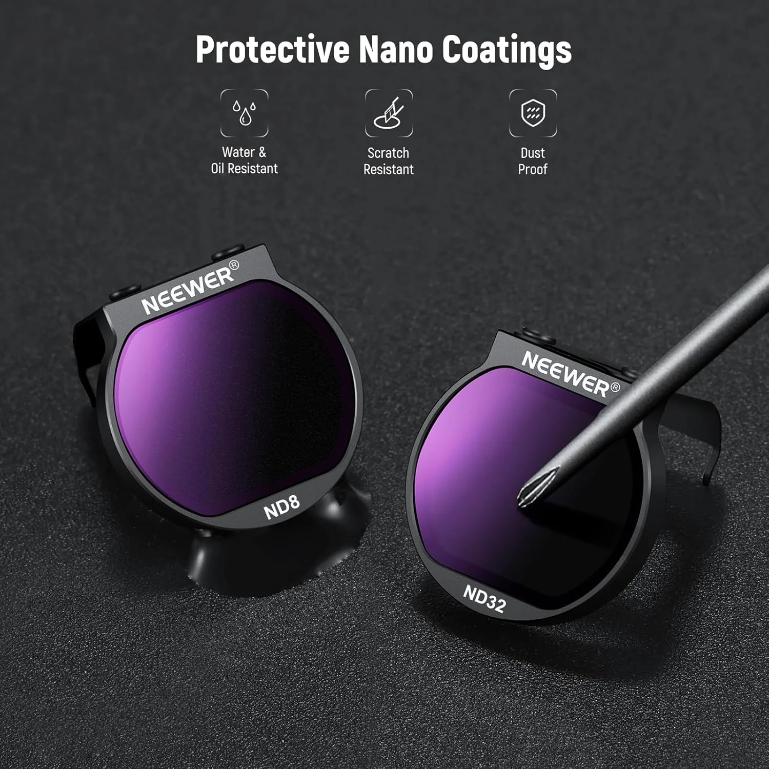 مجموعه فیلتر ND نیوور سازگار با DJI NEO، ND8 + ND16 + ND32 باریک چند لایه شیشه ای اپتیکال HD، بسته 3 عددی لوازم جانبی لنز دوربین پهپاد با چگالی خنثی به همراه 2 عدد دستمال تمیز کننده، FL-N32 مجموعه فیلتر ND نیوور سازگار با DJI NEO، ND8 + ND16 + ND32 باریک چند لایه شیشه ای اپتیکال HD، بسته 3 عددی لوازم جانبی لنز دوربین پهپاد با چگالی خنثی به همراه 2 عدد دستمال تمیز کننده، FL-N32